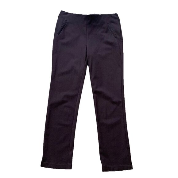 Chicos 1.5 Women’s US 10R Brown Fabulously Slimming Pull On Dress Pants - Picture 1 of 8